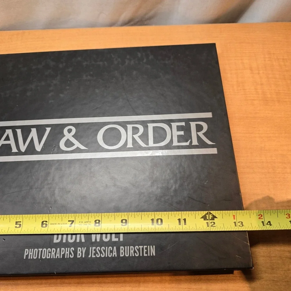 Law & Order Crime Scenes Book by Dick Wolf 2003‎ First Edition
